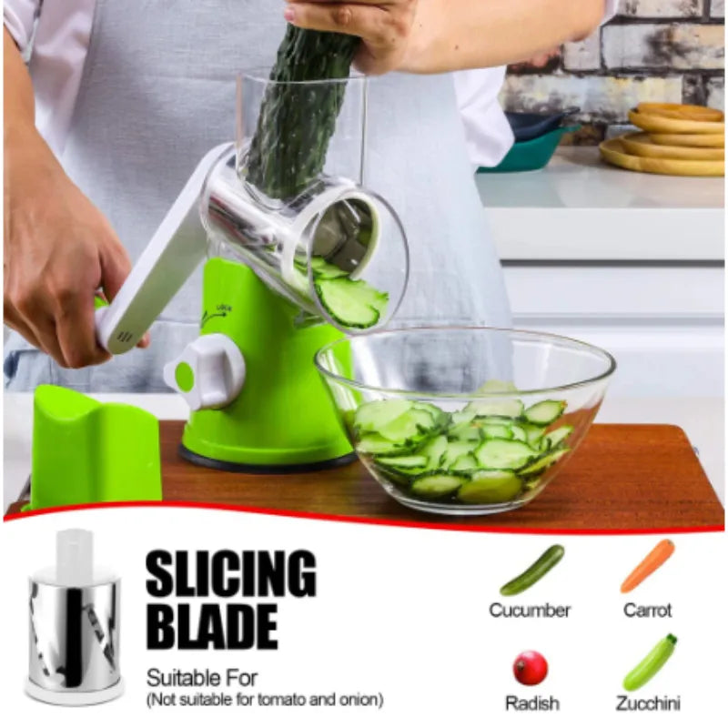 Multi Use Rotary Slicer